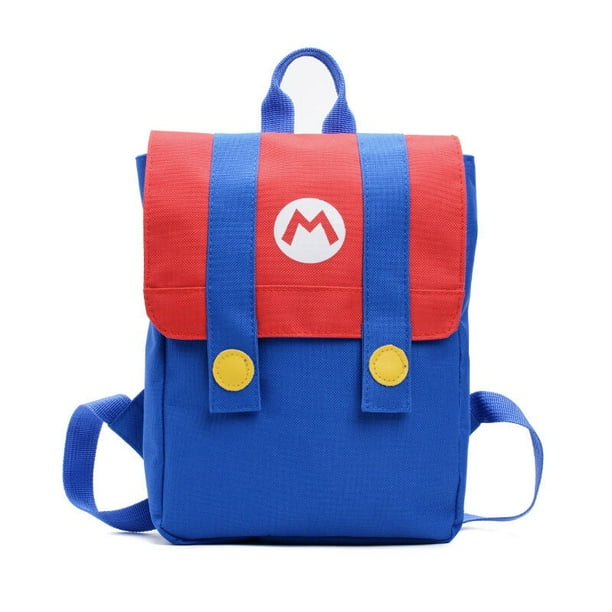 Super Mario Bros Mochila Ninos Bolsa Luigi Yoshi Princesa Personaje Monstruo Pequeno Juguete Escolar Regalos Bodega Aurrera en linea