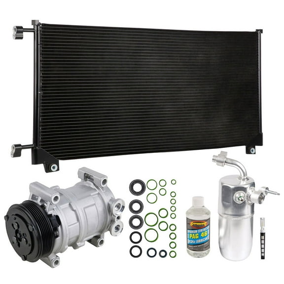 For Chevy Silverado 2500 HD 3500 A/C Kit w/ AC Compressor Condenser Drier - BuyAutoParts