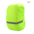 thumbnail image 3 of Advancent Chubasquero ligero reflectante de alta calificación, impermeable, Poncho de lluvia, bolso de hombro ultraligero, impermeable Mochilas de mochilero verde S Advancent JJ22863-10, 3 of 6