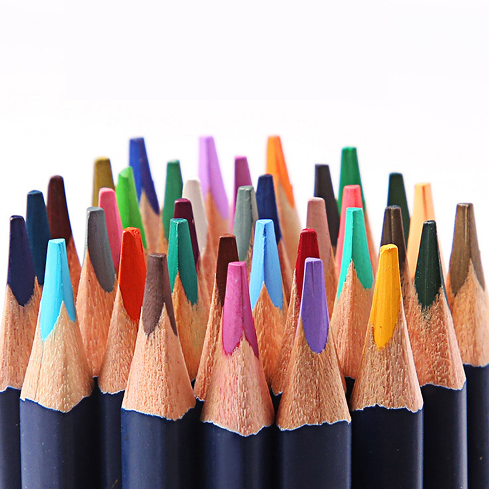 Watercolor Pencil Set With Fine Brush Coloring Pencils in Metal Case Artist Coloured Pencil For Coloring Sketching