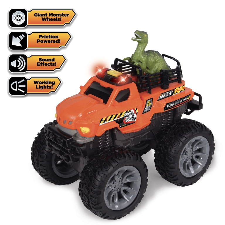 Supreme Machines: Dino Monster Truck wih Lights & Sounds - Walmart.com