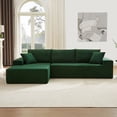 thumbnail image 5 of Modular Sectional Sofa Set, Modern L-Shape Fabric Couch, Free Combination Upholstered Sleeper Sofa, 5 of 7