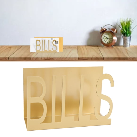 Portacartas De Escritorio, Organizador De Cartas De Encimera Recortada De Gran Capacidad Con Base De Goma Antideslizante, Clasificador De Cartas De Mesa, Estante Para Documentos