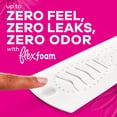 thumbnail image 6 of Always Radiant with FlexFoam Pads, Size 1, Regular, Wings, 15 Count, 6 of 15