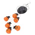 thumbnail image 1 of Carillón de viento de calabaza, carillón de viento de calabaza con luz de cadena de calabaza, luces solares de cadena de calabaza, diseño elevado, 1 of 8