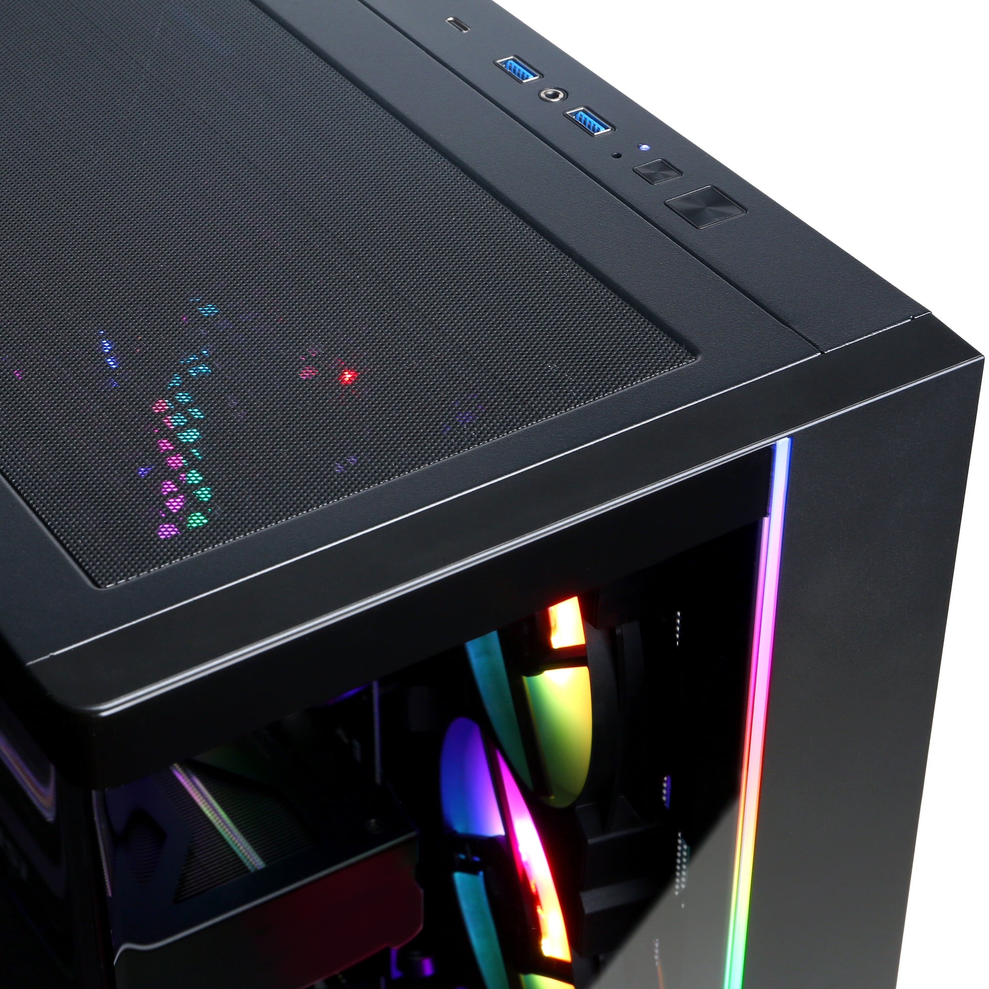 CyberPowerPC Gamer Supreme Gaming PC, AMD Ryzen 7 9700X, NVIDIA GeForce RTX 5070 12GB, 32GB DDR5, 2TB SSD, SLCAI7200CPGV2