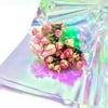 Iapa 10PCS Lot of 10 Iridescent Cellophane Flower Wraps For Holiday Gifts, Candy, Birthday, Wedding, Florist, Flower Bouquet