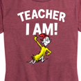 thumbnail image 3 of Dr. Seuss - Teacher I Am Sam I Am - Women's Short Sleeve Graphic T-Shirt, 3 of 6