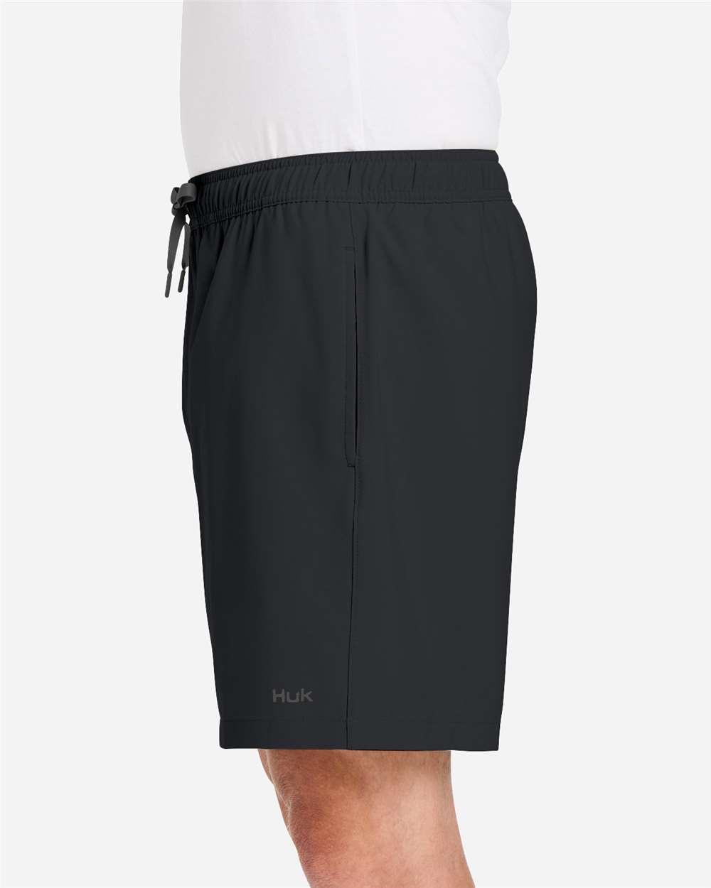HUK H200184 Pursuit Volley Shorts-Black-S