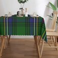 thumbnail image 3 of Rectangle Table Cloth, Cockburn Scottish Plaid Printed Tartan Resistant Washable Tablecloth Decorative Table Cover for Dining, Indoor and Outdoor, 3 of 6