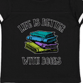 thumbnail image 4 of Inktastic Life's Better with Books Boys or Girls Toddler T-Shirt, 4 of 5