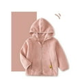 thumbnail image 4 of LUOGENLI Girls Jacket 8-10 Boys and Toddlers' Polar Full Zip Hooded Jacket Girls Jacket 4T Girls Jackets Size 6 5-6 Years, 4 of 4