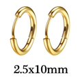 thumbnail image 1 of Pendientes de personalidad, pendientes de moda, pendientes pequeños de joyería de acero inoxidable para hombre, ideales para hombres y mujeres., 1 of 6