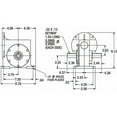 thumbnail image 2 of Dayton Speed Reducer,C-Face,56C,50:1 2Z151, 2 of 2