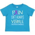 thumbnail image 3 of Inktastic Fibromyalgia Awareness Pain Isn't Always Visible Boys or Girls Toddler T-Shirt, 3 of 5