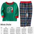 thumbnail image 2 of Juego de pijamas a juego en familia de Navidad GeweYeeli AP000372, 2 of 7