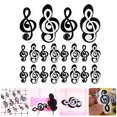 thumbnail image 4 of Miangastore 20 Pcs Mini Gommes Mignonnes en Forme de Note de Musique pour Étudiants, 4 of 8