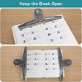 thumbnail image 4 of Extra Large Bulldog Clips, 2 Pack 30cm (Silver), 4 of 5