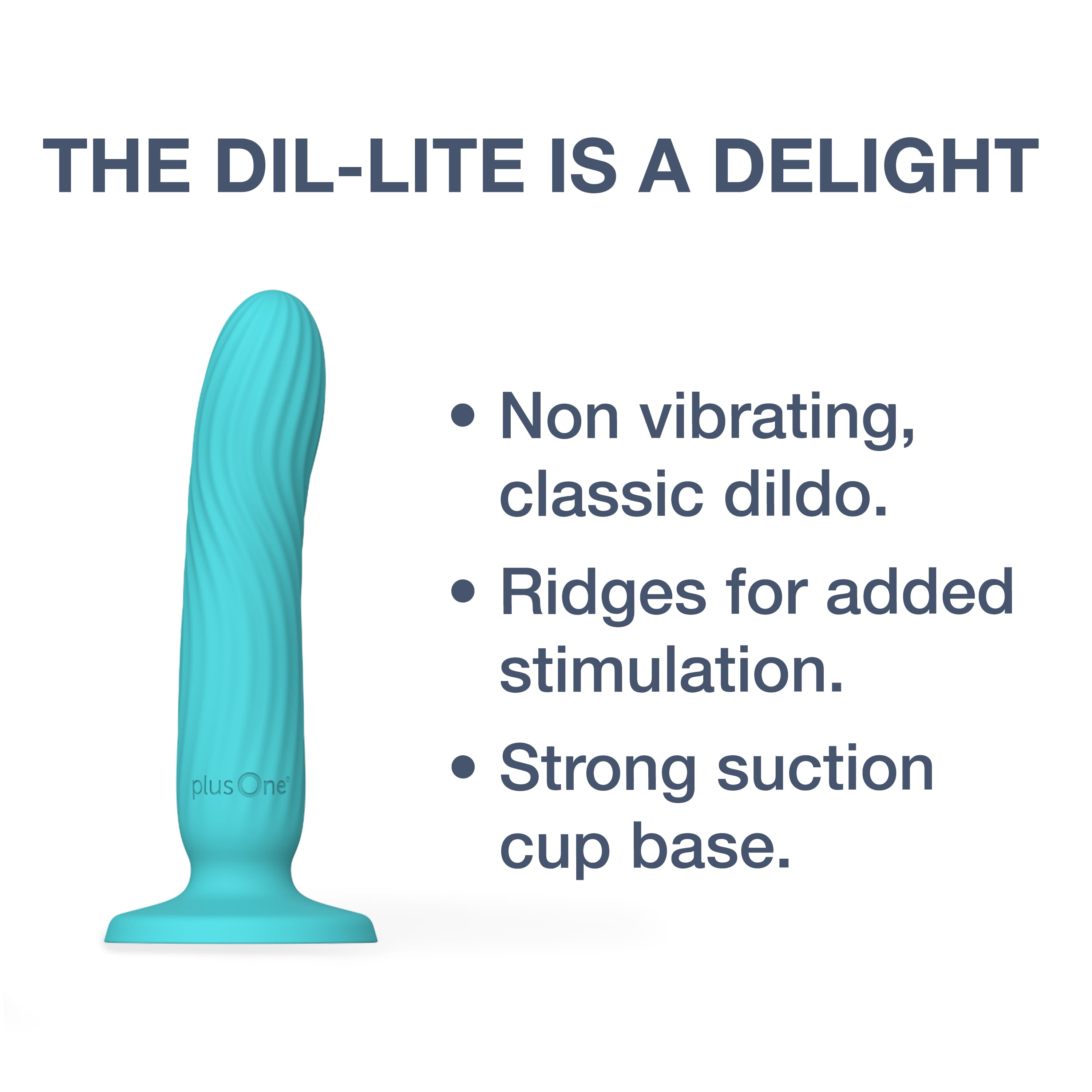 plusOne Analog Internal Stimulator Dildo