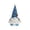 Blue, variant on AOMXGD Lighted Swedish Tomte Gnome Figurine With Knitted Hat, Multi Tone Acrylic LED Desktop Ornament For Winter Holiday Table Styling And Gifting