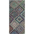 thumbnail image 4 of SAFAVIEH Nantucket Kline Geometric Diamonds Cotton Area Rug, Multi, 8' x 10', 4 of 9