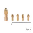 thumbnail image 2 of Juego De Pinzas De Mandril De Taladro De 8 Piezas De 0,5-3 Mm De Mandril Rápido Para Miniherramientas Scienceny HA020290-00, 2 of 6