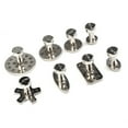thumbnail image 4 of 8 Sizes Car Body Dent Repair Aluminum Puller Tabs Cold-Glue Kit Paintless Tool, 4 of 6
