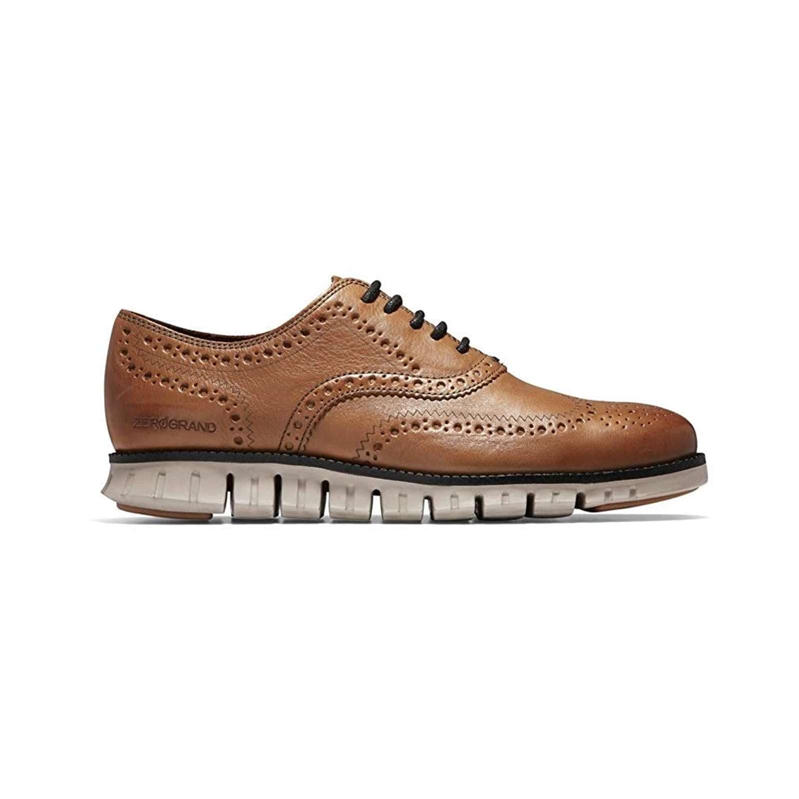Cole Haan 5.ZERGRAND Wingtip Oxford sneakers for Men - Blue in A | Level Shoes