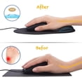 thumbnail image 2 of Mouse pad with gel wrist (black), 2 of 4