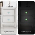 thumbnail image 3 of 4PCS Round Christmas Cabinet Fluorescence Knob Glowing in the Dark Furniture Drawer Pulls Handle with Screws, 3 of 5