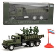thumbnail image 1 of 1:43 Coche de juguete para niños con retroceso, modelo de vehículo de alta simulación con sonido y luz, camión, 1 of 14