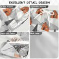 thumbnail image 2 of FORMRS Boys Swim Trunks Quick Dry Mesh Liner Boardshorts Sizes XS-XL, Orange Cartoon Houses, 2 of 7