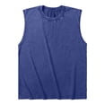 thumbnail image 5 of Mens Tank Top Summer Casual Loose Crewneck Vintage Wash Sleeveless Tee Shirt Lightweight Muscle Shirts, 5 of 5