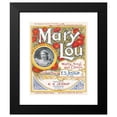 thumbnail image 2 of Anonymous 15x18 Black Modern Framed Museum Art Print Titled - Mary Lou (1899), 2 of 5