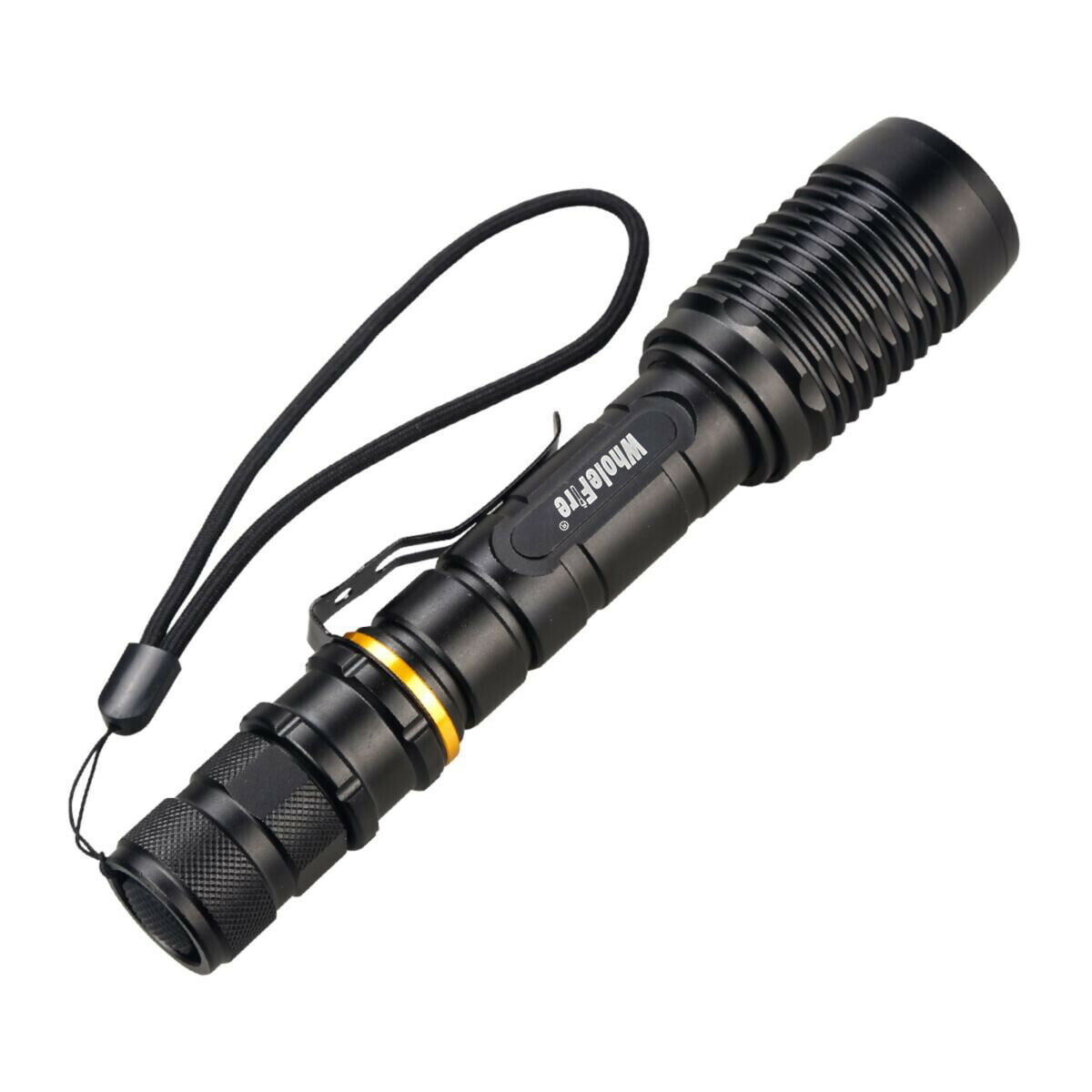 Bike Portable 5 Modes LED 3000LM Flashlight Zoomable USB Rechargeable Torch Lamp 