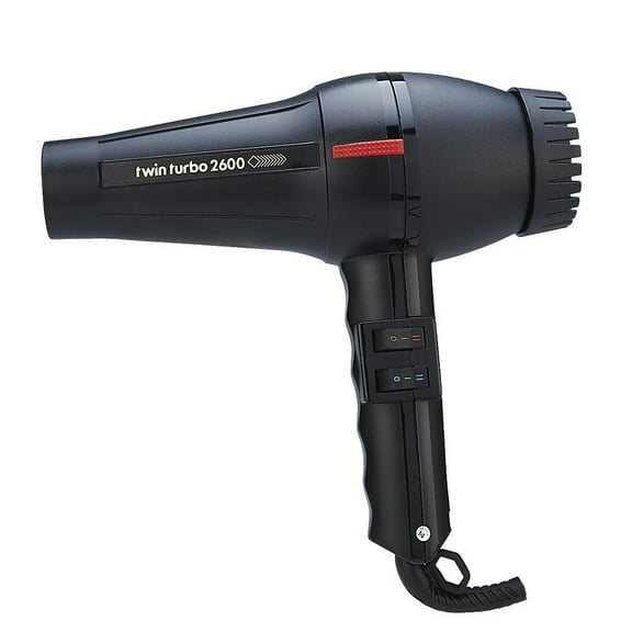 Pibbs Italian Professional Hair Blow Dryer, 1700 Watts with Extra Quiet Operation, Multi Temperature/Speeds and True Cold Shot Button, Features a Anti Overheating Device