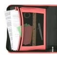 thumbnail image 4 of Five Star Xpanz 2" Zipper Binder, 380 Sheet, Round Rings, Coral (280109B-WMT), 4 of 6