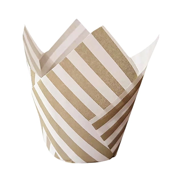 WHEANG 100Pcs Baking Paper Cups Cupcake Liners Baking Cups Parchment Paper Square Non Stick For Medium Large Cupcakes Cake Birthday