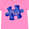 thumbnail image 4 of Inktastic Autism Awareness Be Kind Dark Blue Puzzle Piece Boys or Girls Baby Bodysuit, 4 of 5