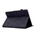 thumbnail image 6 of ELEHOLD For Amazon Fire 7 2015/2017/2019 Diamond Embossing Leather Folio Folding Full Body Protective Case Kickstand Shockproof Cover, Auto Sleep&Wake, with Credit Card Slot, Black, 6 of 10