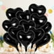 thumbnail image 5 of Paquete de 10 Globos Metalizados En Forma de Corazón para San Valentín, Cumpleaños, Bodas y Baby Showers. 24 X 20 Cm, Autosellantes, Reutilizables, Incluyen Cinta y Pajita., 5 of 6