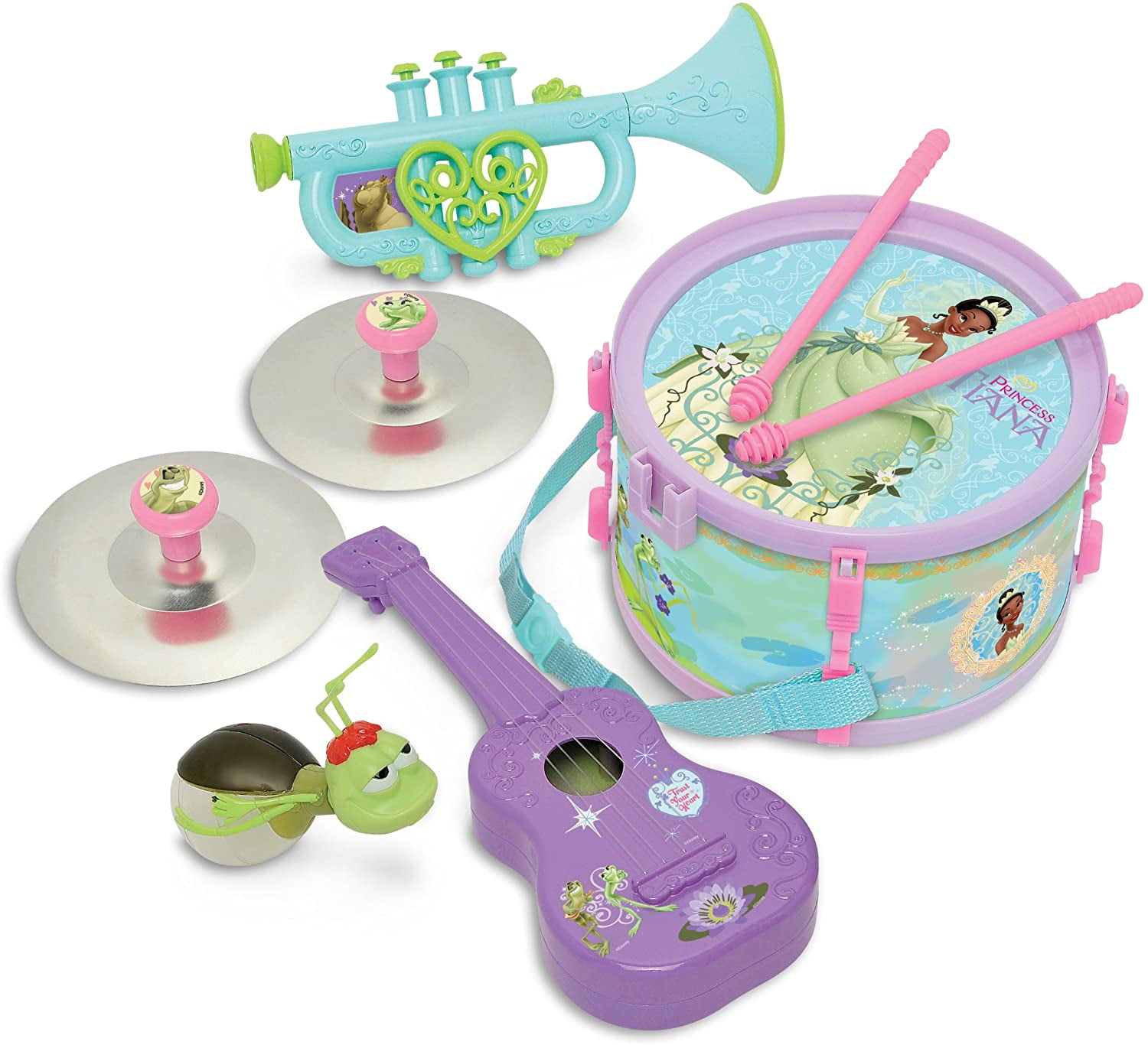 Disney Princess Musical Instrument Set Pretend Play NEW 
