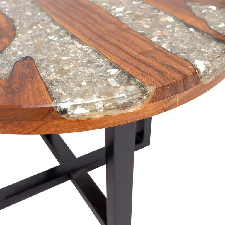 Narron Solid Wood Cross Legs Coffee Table Level of Assembly Partial Assembly Overall Product Weight 26 lb