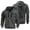 Dark Gray, variant on Men's RED FRIDAY Print Zip Up Hoodie with Arm Pocket, Casual Cardigan Style Sweatshirt, Large Size Fleece Jacket for Veterans Day, Christmas, Military Support,Black,L