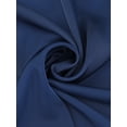 thumbnail image 5 of INSPIRE CHIC Women's Mother's Day Satin Pajama Sets Nightwear Sleepwear Tops with Shorts Lounge Sets S Navy Blue, 5 of 6