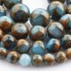 thumbnail image 2 of Granjero Gordo 2 piezas de piedra natural azul claro, accesorios para pulseras, collares y pendientes (4 mm), 2 of 5