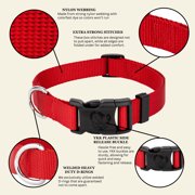 Country Brook Petz® Everyday Bright Red Nylon Dog Collar, Large