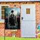 thumbnail image 2 of Harry Potter -bandera de jardín temática. Regalo perfecto para fans, amigos y familiares, ideal para actividades al aire libre y decoración de fiestas.45CM*100CM, 2 of 5