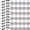 thumbnail image 1 of Spy Gear Set: Secret Agent Name Tags, Rear View Mirror Sungles, Detective Gles - Escape Room Party Favors & Supplies - 24 Pcs, 1 of 5