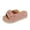 Pink, variant on asdoklhq Slippers for Women Summer,Summer Ladies Slippers Thick Soled Sandals Casual Women Shoes Bow Fish Mouth Slippers